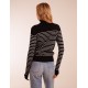 Thin Stripe Roll Neck Jumper Thin Stripe Roll Neck Jumper