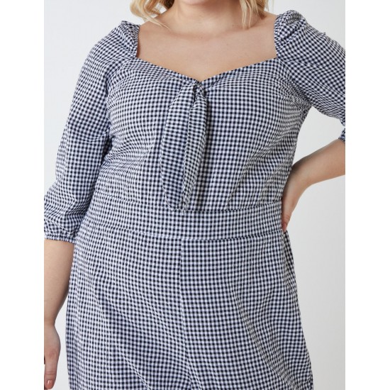 Curve Gingham Jumpsuit Curve Gingham Jumpsuit