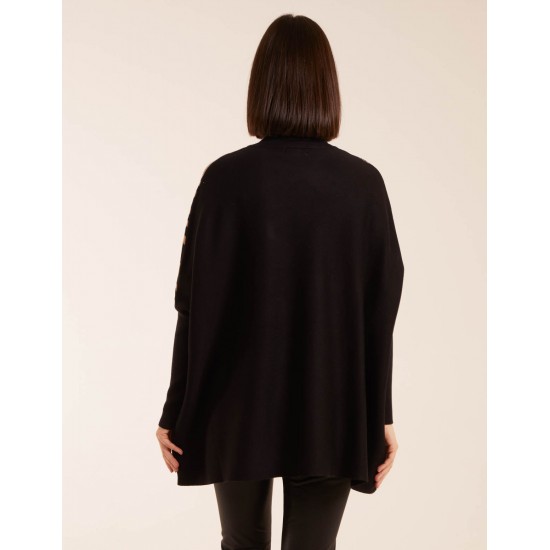 Zebra Print Roll Neck Jumper Zebra Print Roll Neck Jumper