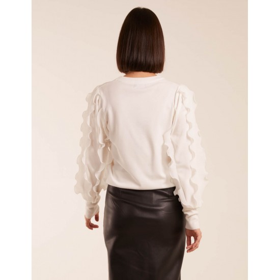 Frill Sleeved Jumper Frill Sleeved Jumper